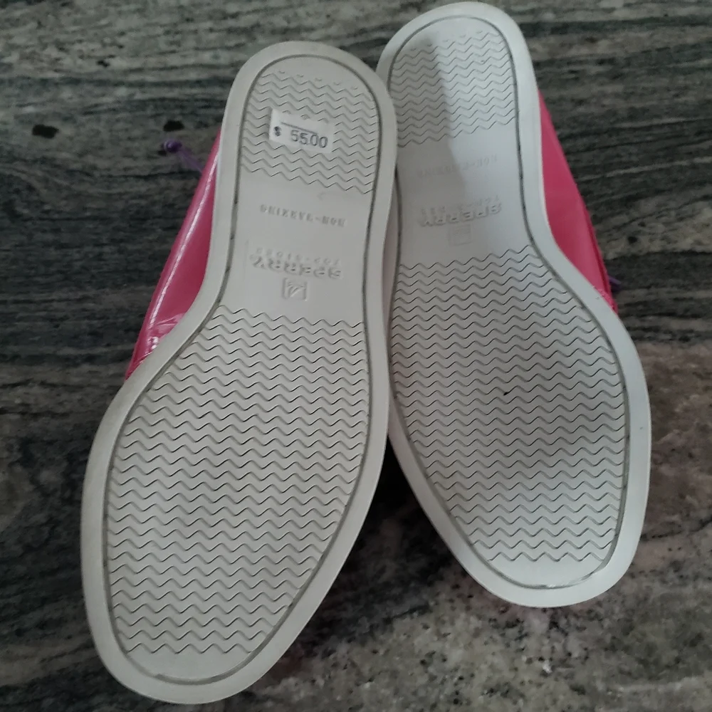 Children's Sperry Top-Sider Pink Patent